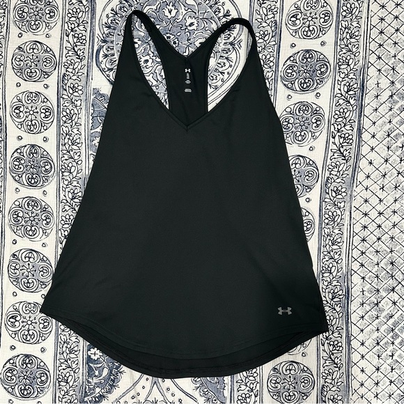 Under Armour Racerback Tank (Black) XL NWOT - Picture 1 of 7